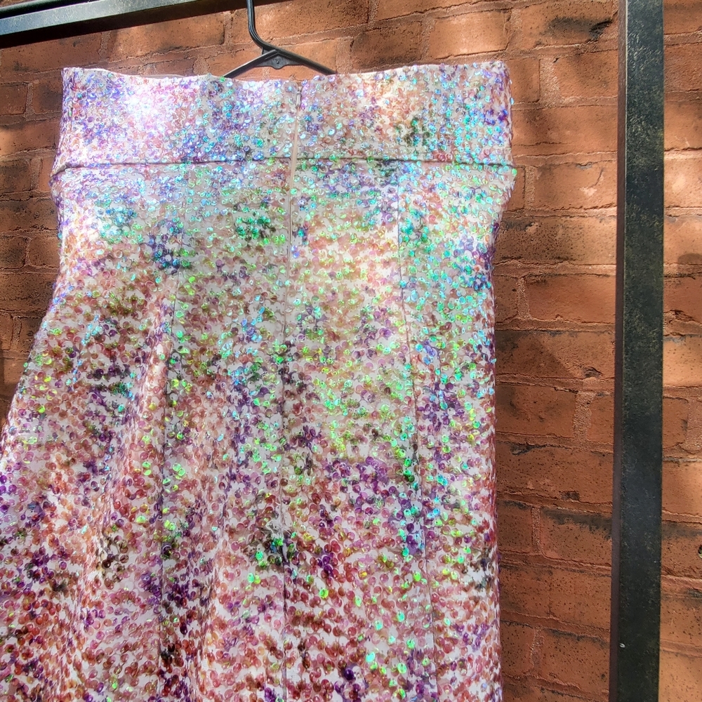 Jovani Sequin Mermaid Dress sz 12 - Picture 13 of 15